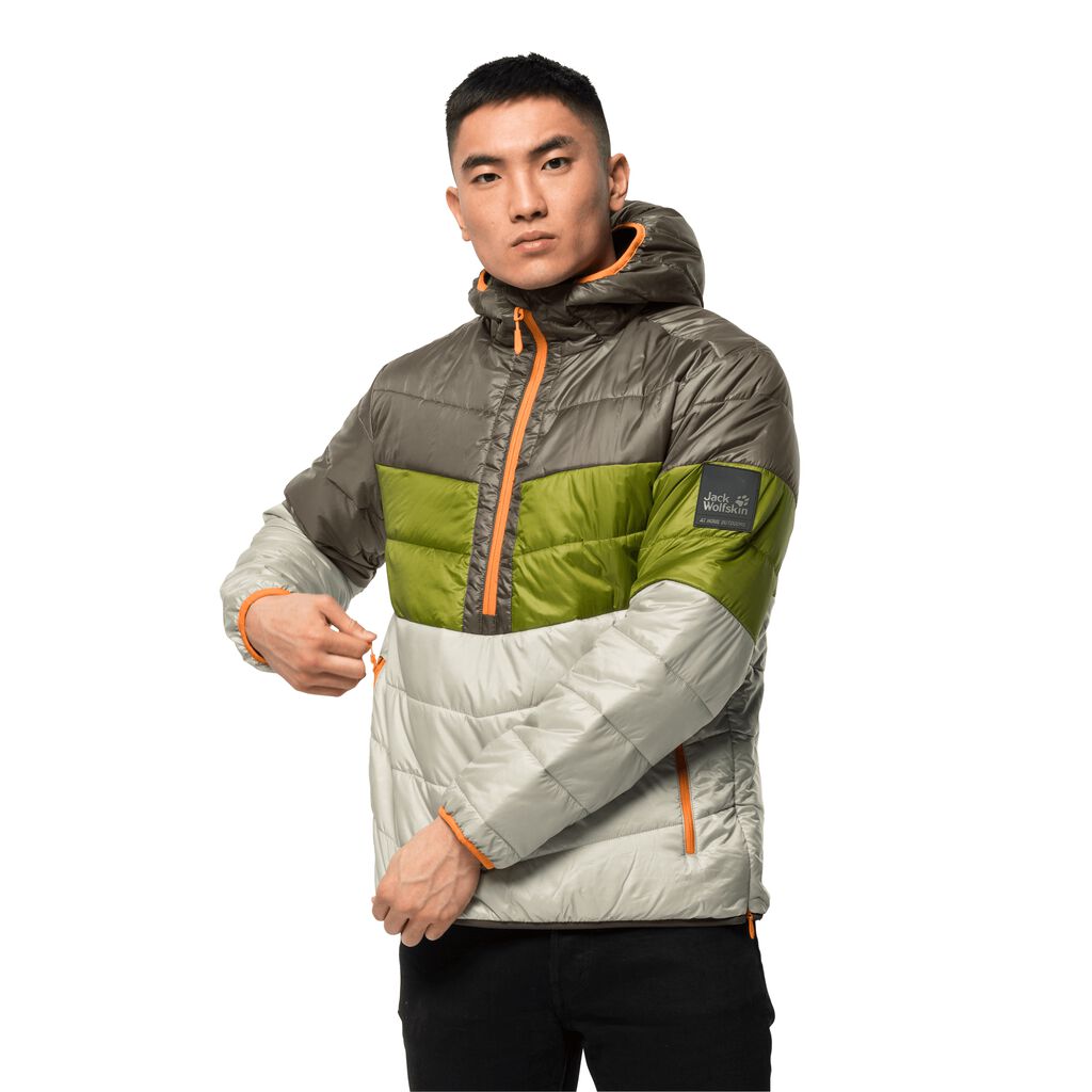 Jack Wolfskin 365 FLASH OVERHEAD Vestes Homme Vert - LXBCHQP-86